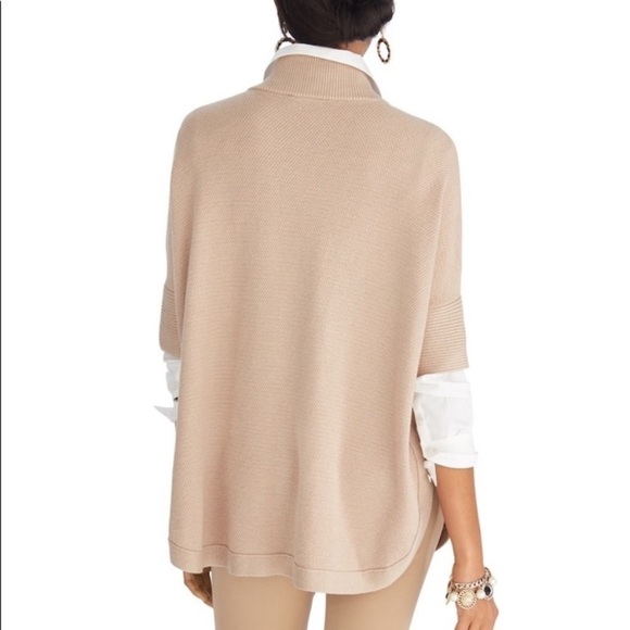 WHBM Poncho Cape Cardigan Sweater EUC - Picture 3 of 16